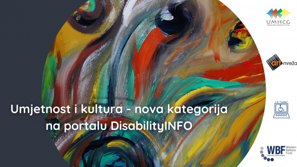 NAJAVA: Kreirana nova kategorija na portalu DisabilityINFO pod nazivom Umjetnost i kultura