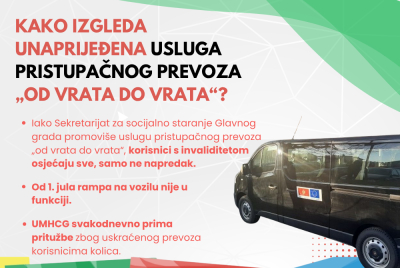 Usluga prevoza „od vrata do vrata“: Pristupačan prevoz koji to nije