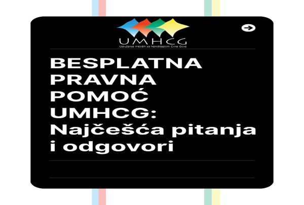 BESPLATNA PRAVNA POMOĆ UMHCG: Najče&scaron;ća pitanja i odgovori