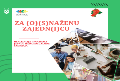 NAJAVA ZA REALIZACIJU PROGRAMA JAVNOG RADA SOCIJALNOG SADRŽAJA