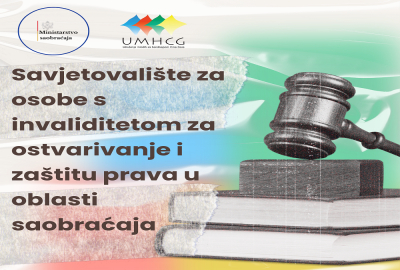 NAJAVA: Savjetovali&scaron;te za osobe s invaliditetom za ostvarivanje i za&scaron;titu prava u oblasti saobraćaja