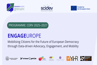 Mobilizacija građana za budućnost evropske demokratije kroz zagovaranje zasnovano na podacima, angažman i mobilnost &ndash; ENGAGEUROPE